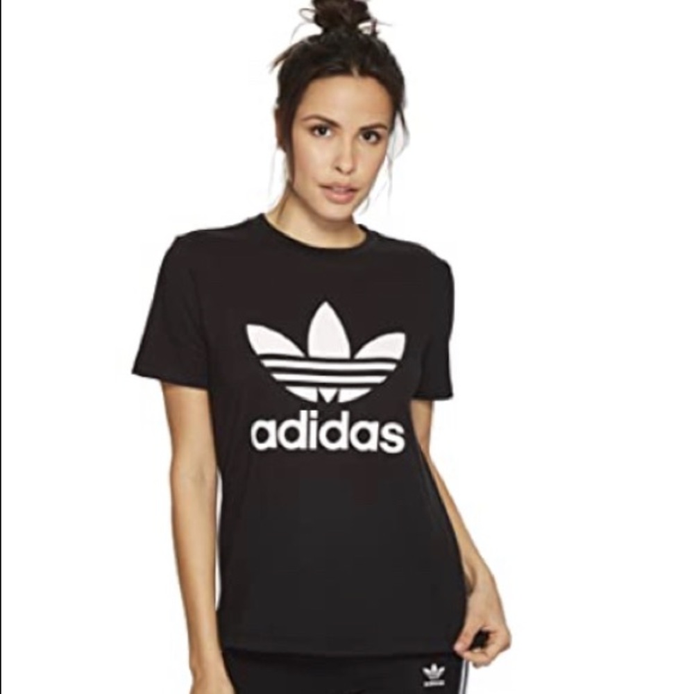 ADIDAS Logo Black T-Shirt
